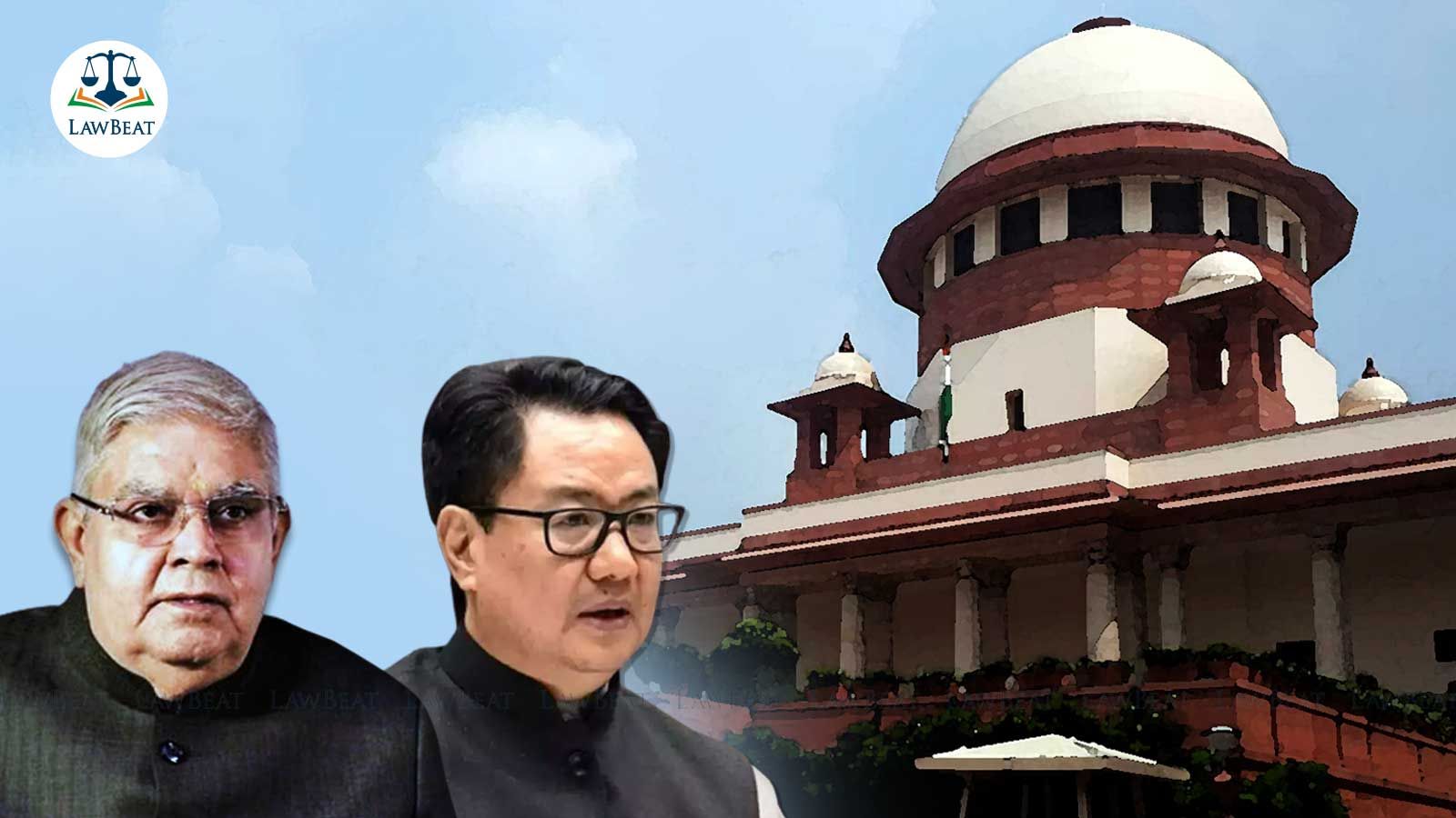 Plea before Supreme Court seeks to disqualify Vice President, Law Minister over remarks against judiciary Plea before Supreme Court seeks to disqualify Vice President, Law Minister over remarks against judiciary